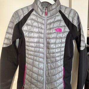 The North Face Gray and Black Jacket